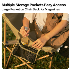 <span class=keywords><strong>Mobi</strong></span> giardino Heavy-Duty esterno sedia Moon portatile Oxford tessuto pieghevole sedia da campeggio rinforzato moderno pic-nic spiagge escursioni - Product Image 4