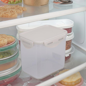 Gran oferta, caja de sellado de grado alimenticio para el hogar de silicona de 900ML, contenedor de alimentos calentable para almacenamiento de refrigerador de Material PP - Product Image 6
