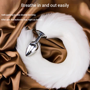 Nuovo Design all'ingrosso coda di volpe da cortile oggetti di scena sesso anale <span class=keywords><strong>Erotica</strong></span> giocattoli condizionanti femminili - Product Image 3