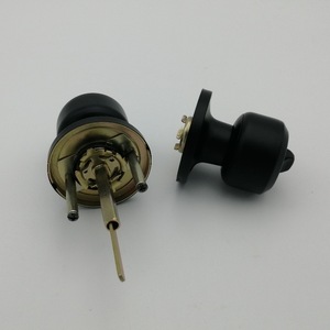 Furniture Hardware <b>Door</b> Lock High Quality Good Sale square Modern <b>Door</b> <b>Knobs</b> Locks in <b>Matte</b> <b>Black</b> Color - Product Image 5