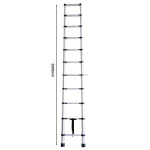 Échelle extensible en <span class=keywords><strong>aluminium</strong></span> moderne rétractable et pliable de 3,8 m/4 m/4,4 m/5 m/5,8 m/6,2 m pour un usage en appartement - Product Image 5