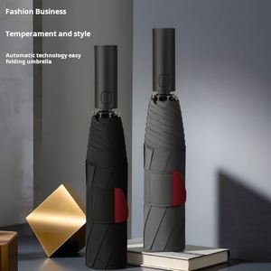 Parapluie pliable entièrement automatique LM-H, facile à utiliser, résistant aux UV et au vent - Product Image 4