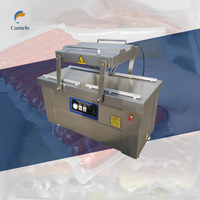 Mini machine à emballer sous vide de viande de poulet/machine d'emballage de scellant sous vide