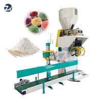5kg 25kg 50kg Papier PP PE Sac Pesant et Machine de Remplissage pour Poudre Quatre Machine de Conditionnement