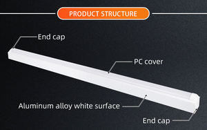 Custom <b>Led</b> Batten Lamp Linear Light <b>Led</b> <b>Tube</b> Customized IP54 Batten Light Custom Factory 5Ft 30W 38W 46W 54W Lamp - Product Image 4