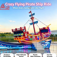 Manège Viking Crazy Flying Swing de haute qualité à 16 places pour les fêtes foraines et les parcs d'attractions, en promotion