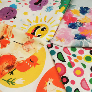 Nouveau tissu en coton popeline imprimé fleurs et plantes, 100% coton, style années 80, respirant, tissu londonien, 120 g/m², nouveau - Product Image 6