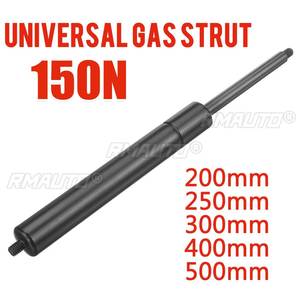 2 unidades de barras de gas para coche de 200-500mm 150N 8mm, amortiguadores de soporte de capó para RV, cama, ventana, autobús, caravanas - Product Image 1