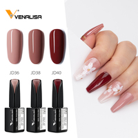VENALISA 3 pièces/kit vernis à ongles gel de noël imbiber nail art haute qualité gel à ongles usine une couche couleur manteau 15 série