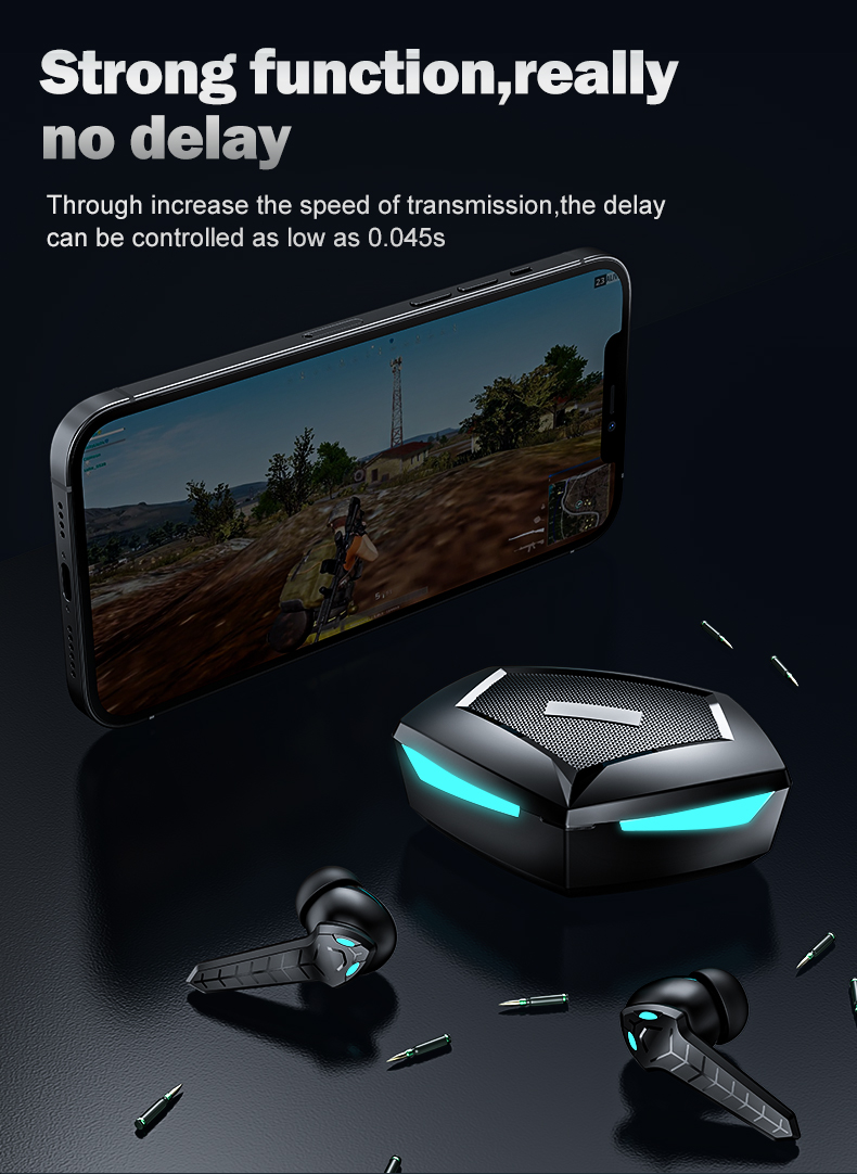 HEYPOD Wireless BT Headphones - True TWS Earbuds for Iphone