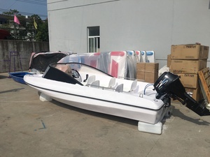 Barca <span class=keywords><strong>da</strong></span> Pesca in Vetroresina a 6 Posti, Yacht Veloce, Attrezzatura per Giochi d'Acqua - Product Image 5
