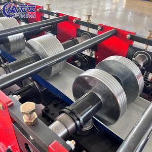 Ligne de formage de tuyaux de drainage entièrement automatique en acier inoxydable avec boîte de vitesses pour la construction - Product Image 4