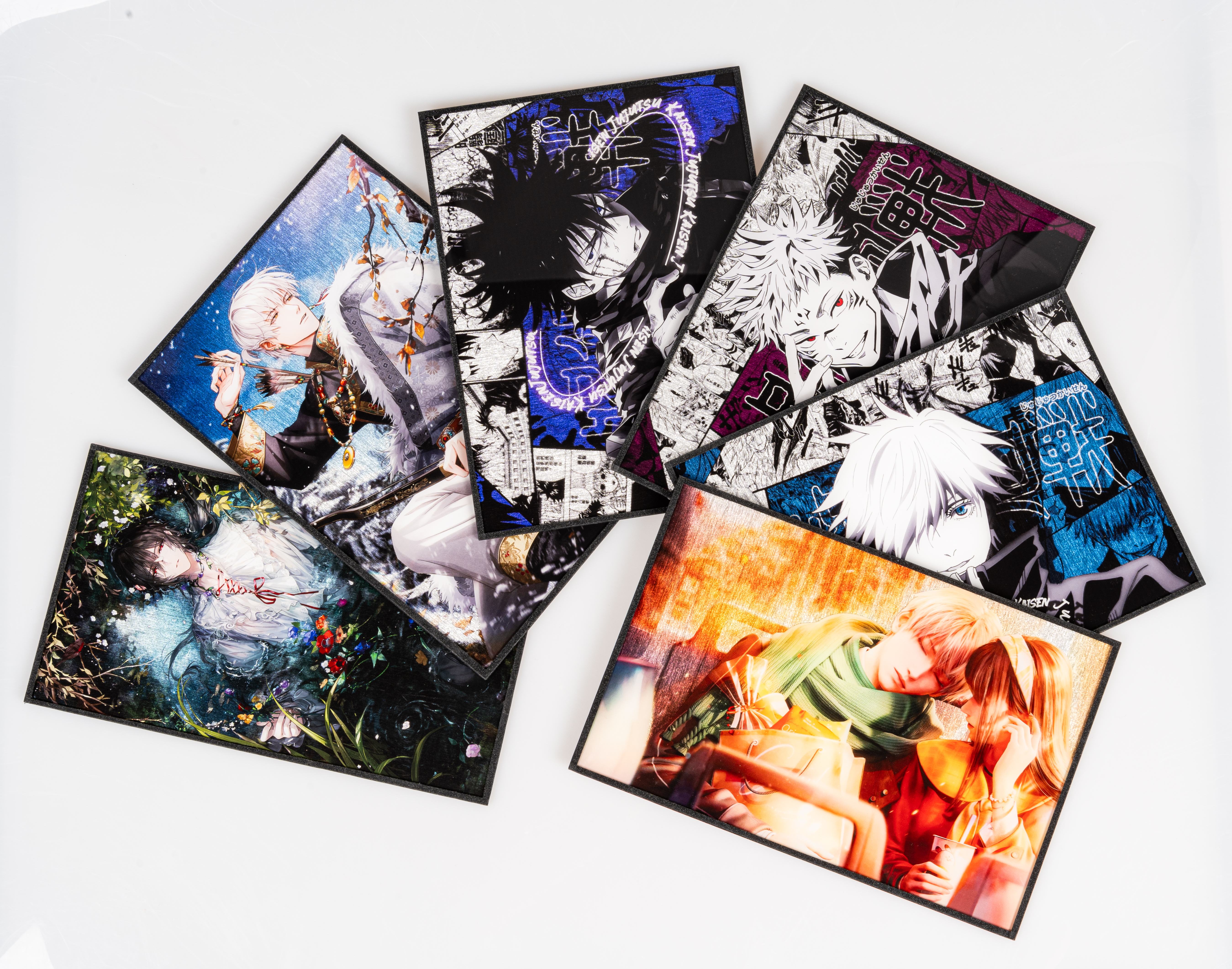 Custom Signature Paper Crafts Print Anime Hologram Acrylic Shikishi Board Anime Paper Card Autograph Board