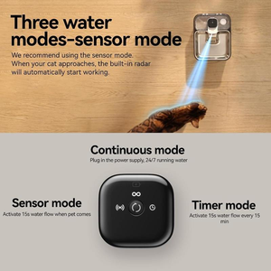 Trending 3.2L Smart Stainless Steel Water Wireless <b>Battery</b> <b>Operated</b> Motion Sensor Automatic Pet Drinking Dispenser - Product Image 5