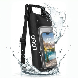 Summer <strong>Outdoor</strong> Ocean IPX-6 2L PVC Dry <strong>Bag</strong> Roll Top <strong>Waterproof</strong> Backpack <strong>Phone</strong> Case Essentials <strong>Camping</strong> Swimming Beach Fishing - Product Image 1