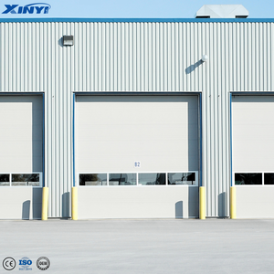 Elevador vertical eléctrico de seguridad, almacén, logística de fábrica, acero 2,8x2,4 con ventanas, puerta seccional enrollable - Product Image 2