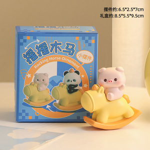 Figurine décorative en résine, multi-pièces, décoration de bureau à domicile, cadeau d'anniversaire - Product Image 4