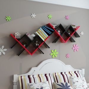 The Sell Like Hot Cakes 4 Cube Kệ Nổi Gắn Tường Giao Nhau Kệ Đựng Khối Gỗ Hoàn Thiện <span class=keywords><strong>Espresso</strong></span> - Product Image 4