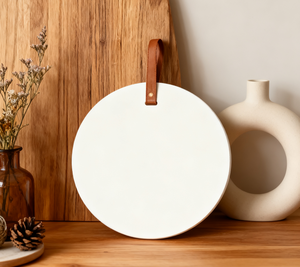 Miroir arrondi biseauté pour salle de bain et décoration murale de salon - Product Image 5