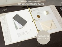 Erstes Jahr Baby party Andenken Hochzeit Memory Book Scrap book Planer Fotoalbum 3 Ring Binder mit Self Stick Adhesive Page