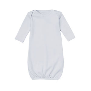 Custom Monogram <strong>Gown</strong> Infant Baby Coming Home Outfit 100% Cotton Baby Boy Shower Gift Cotton Baby Sleeping <strong>Gown</strong> - Product Image 4