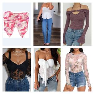 Abiti Assortiti da Donna Estivi in Poliestere/Cotone Liquidazione Stock Saldi di Marca Abbigliamento all'Ingrosso Grande Sconto Vestiti Usati - Product Image 5