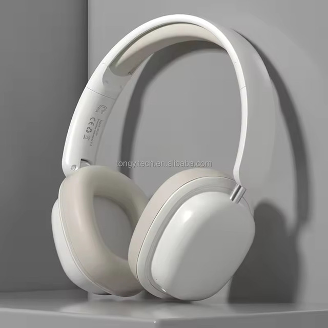 Wireless Dynamic Stereo Headphones with Microphone HiFi Sound Foldable Design Lightweight Build Deep Bass for DJ Sports Travel