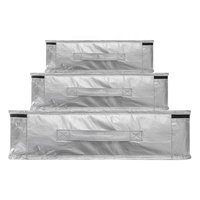 Juego de cubos de embalaje TYVEK a prueba de agua para viajes, organizador de equipaje 3 en 1 para llevar fácilmente el conjunto de bolsas de ropa