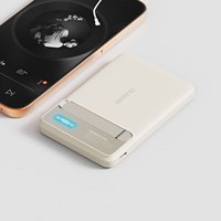 Batterie externe magnétique sans fil 5000 mAh TFT 20W avec support, charge rapide, fixation magnétique pour smartphones