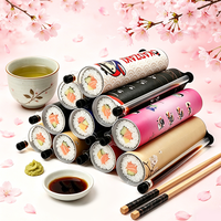 Article Viral TK : Tube à Sushi en Carton Alimentaire Stratifié Personnalisé pour Omakase – Boîte Cylindrique Jetable en Papier