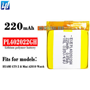 Batería de polímero de litio PL402022GH 3,85 V 220mAh para reloj HUAMI GTS 2 Mini A2010 - Product Image 6