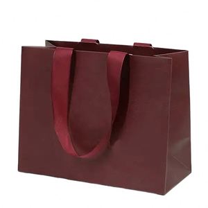 Bolsas de Papel Impresas Personalizadas con su Propio Logotipo, Bolsas de Regalo de Cartón para Compras, Novedad 2026 - Product Image 1