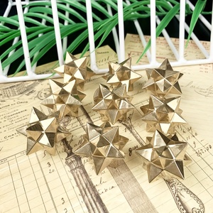 Venta al por Mayor de Tallados de Pirita Natural en Forma de Merkabah para Colección - Product Image 6