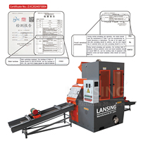 Granulateur de cuivre Lansing haute capacité 100-250 kg/h pour le recyclage des câbles et fils de cuivre