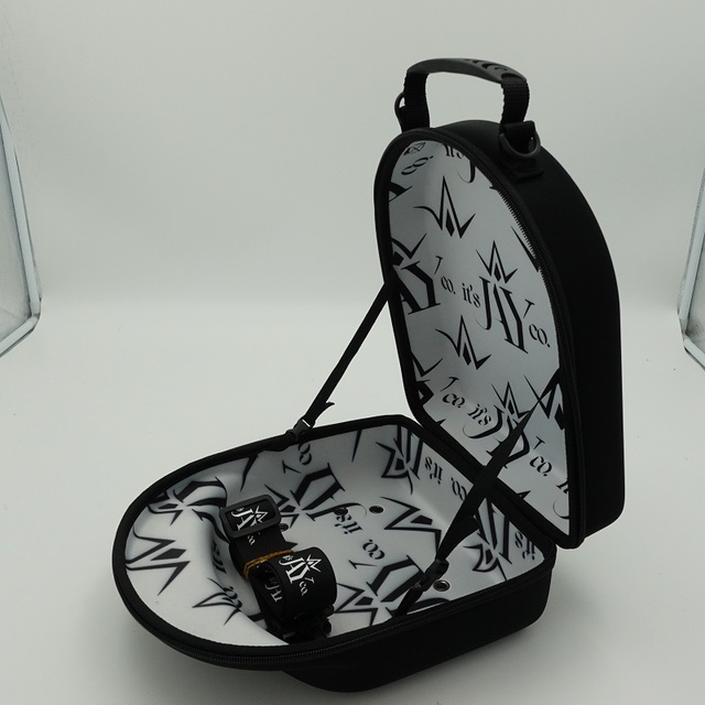 Customizable Logo Black EVA Hard Storage Carrying Case for Baseball Caps Organizer Hat Holder Protecting Hats
