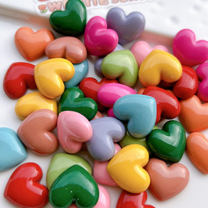 Nuovi Charm in Resina Fai-da-Te <span class=keywords><strong>per</strong></span> Decorazione Cover Telefono, <span class=keywords><strong>Orecchini</strong></span>, Accessori <span class=keywords><strong>per</strong></span> Capelli, Cuori Colorati Glitterati <span class=keywords><strong>per</strong></span> Scarpe - Product Image 3