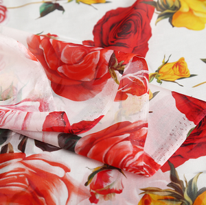 Tissu en crêpe à impression, 2020 coton, étoffe imprimée, dernière tendance, offre spéciale d'été - Product Image 2