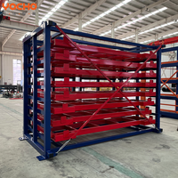 Schwerlast-Schubladenregal für Platten, Industrielles Blechregal mit Push-to-Open-Schubladenmechanismus