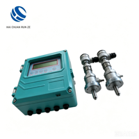Débitmètre à ultrasons de type insertion facile à installer, capteur de vitesse de liquide pour la surveillance des canalisations industrielles, de l'eau et des eaux usées