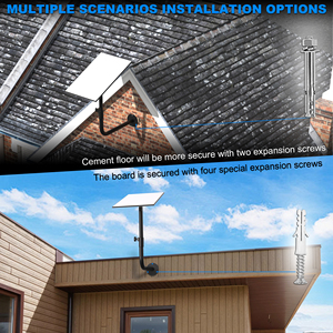 Supports muraux métalliques réglables pour antennes Starlink Gen 3 - Product Image 4