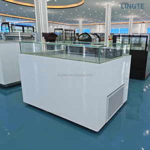 Vente directe d'usine de vitrines de présentation de haute qualité <span class=keywords><strong>pour</strong></span> sandwichs et gâteaux avec options de présentation en marbre et <span class=keywords><strong>réfrigérée</strong></span> - Product Image 2