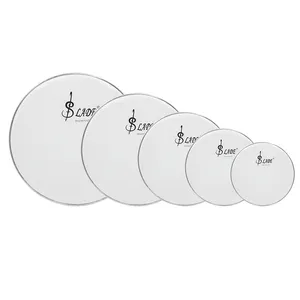 Autentico SLADE bianco pelle del tamburo strumenti musicali accessori drumsspecial importato film di poliestere produzione tamburo in pelle