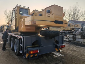 Original usado <span class=keywords><strong>xc</strong></span>-m-g 25 toneladas camión hidráulico móvil grúa XCT25 grúa para proyectos de elevación pesada - Product Image 3