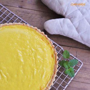 Tortiera classica antiaderente in oro champagne 9.5 "con fondo sciolto <span class=keywords><strong>Quiche</strong></span> - Product Image 5