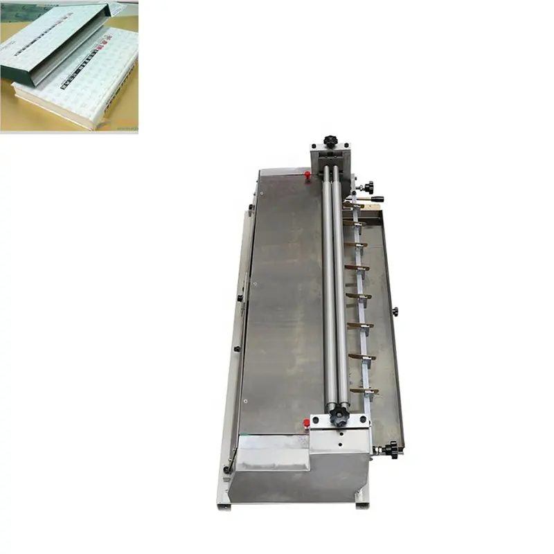 Small use area desktop glue binding machine for paper