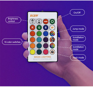 20W <span class=keywords><strong>LED</strong></span> Đầy Màu Sắc Bóng Đèn E27 Vít RGB Thay Đổi Độ Sáng Bóng Đèn <span class=keywords><strong>16</strong></span> Màu Sắc Nhà Môi Trường Xung Quanh Ánh Sáng Thông Minh Ánh Sáng Bóng Đèn Với Điều Khiển Từ Xa - Product Image 5