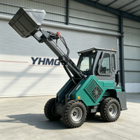 Caricatore Telescopico Articolato Mini Bestseller di Fabbrica, Motore Diesel 4WD, 1.5-2 Tonnellate, per Giardino e Fattoria