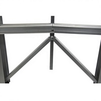 # Échelle pliable en aluminium à 5 marches antidérapante la plus populaire avec poignée, 330 lb EN131, pour supermarché et escalier