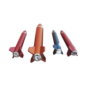 कस्टम प्रचारक रॉकेट के आकार का नवीनता प्रकाश कलम के साथ एलईडी - Product Image 1