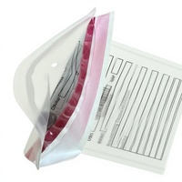 Sac sous vide de sécurité transparent, anti-falsification, antistatique, étanche, taille personnalisée, avec fermeture auto-adhésive pour supermarché